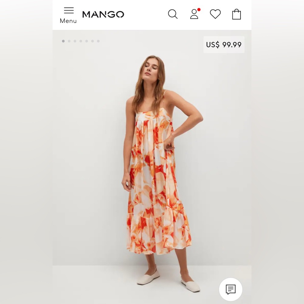 Flowy Print Dress